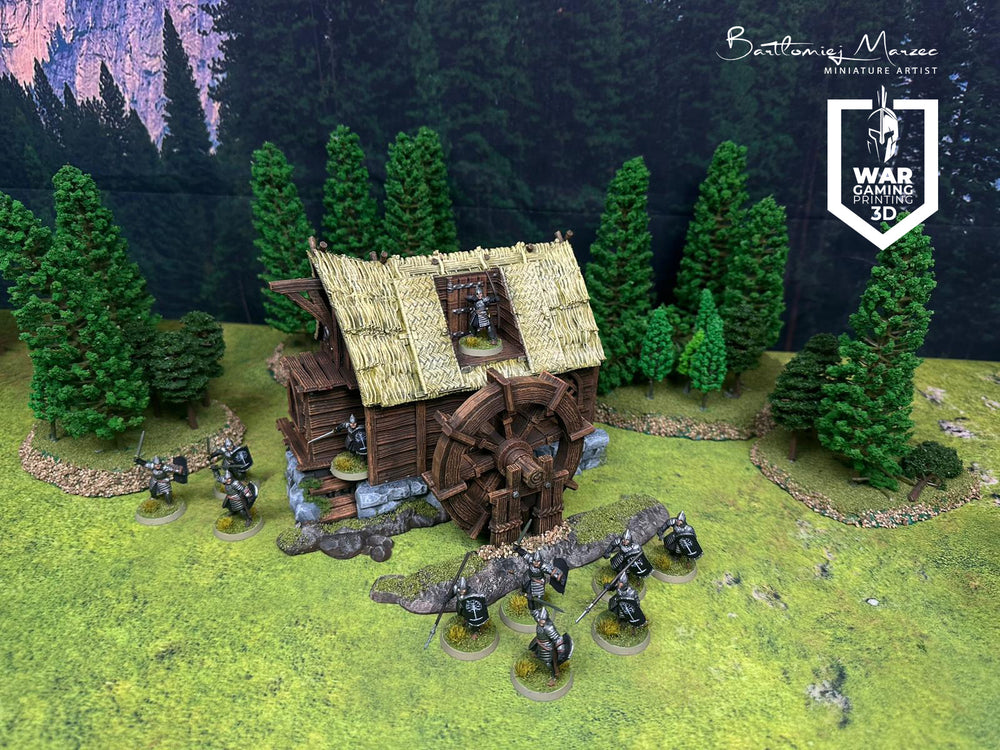 The Frost fantasy town watermill