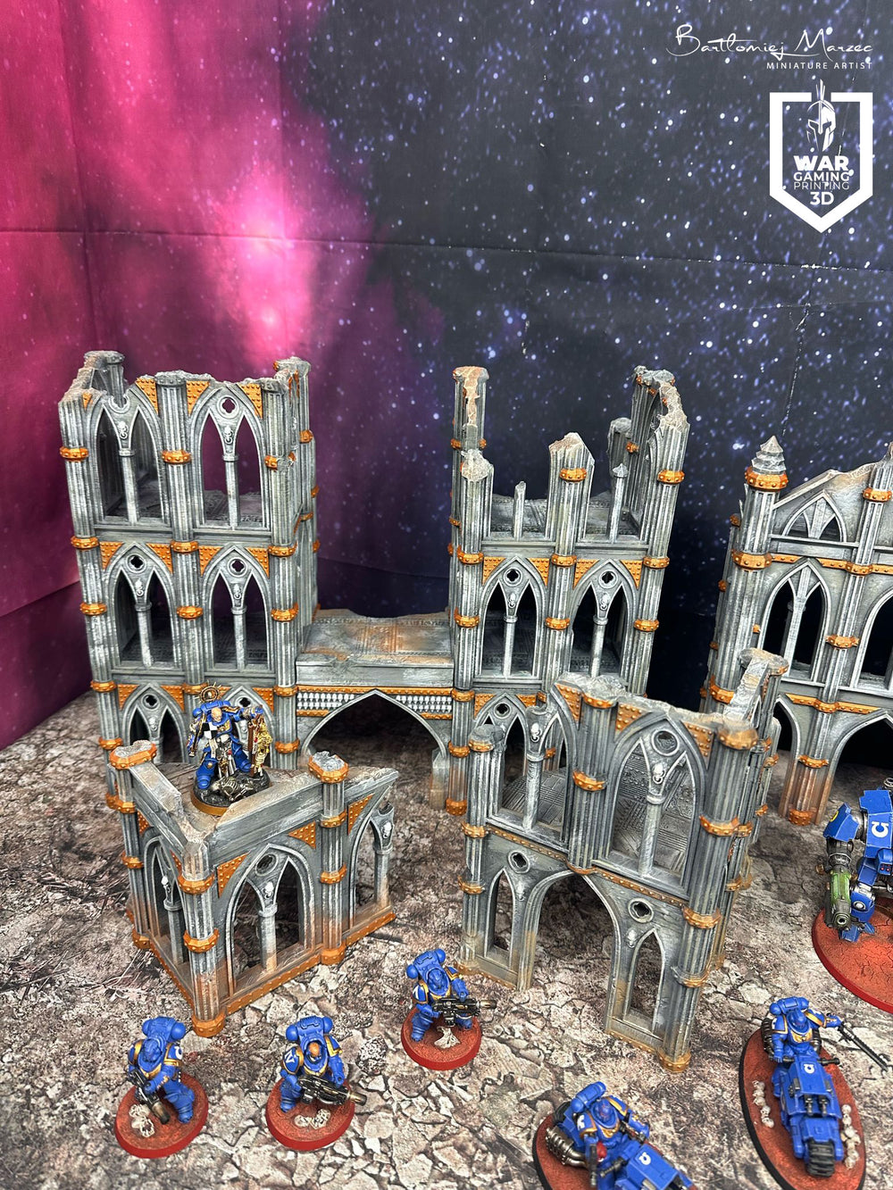 Cathedral ruins 2.0 big bundle - painted version