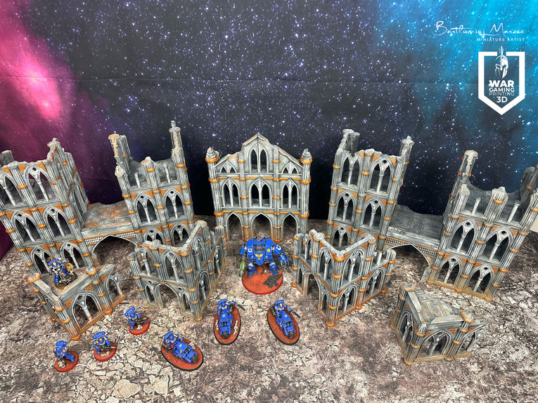 Cathedral ruins 2.0 big bundle - painted version