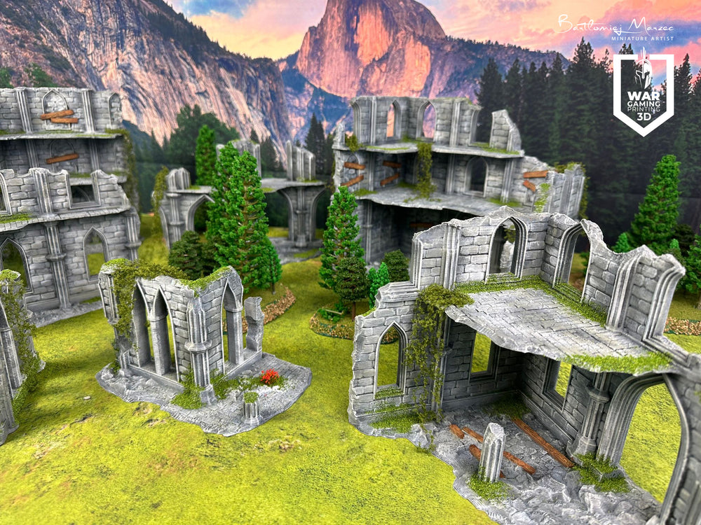 Fantasy ruins - unpainted version